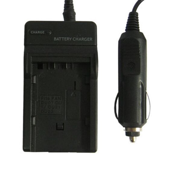 Caricabatteria per fotocamera digitale per Panasonic DU07 / 14/21/23 (nero)