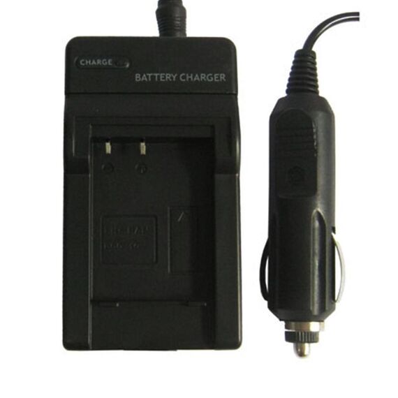 Caricabatteria per fotocamera digitale per Panasonic BCG10E (nero)