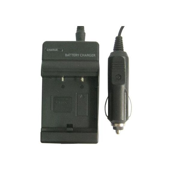 Caricabatteria per fotocamera digitale per JVC VM200 (nero)