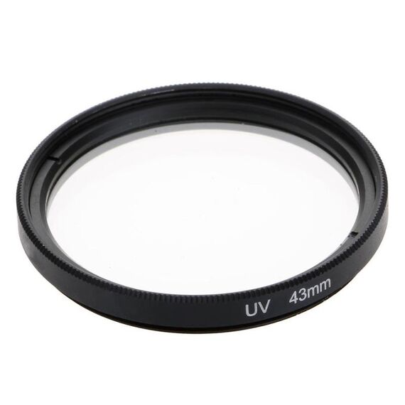 Filtro UV della fotocamera SLR 43MM (nero)