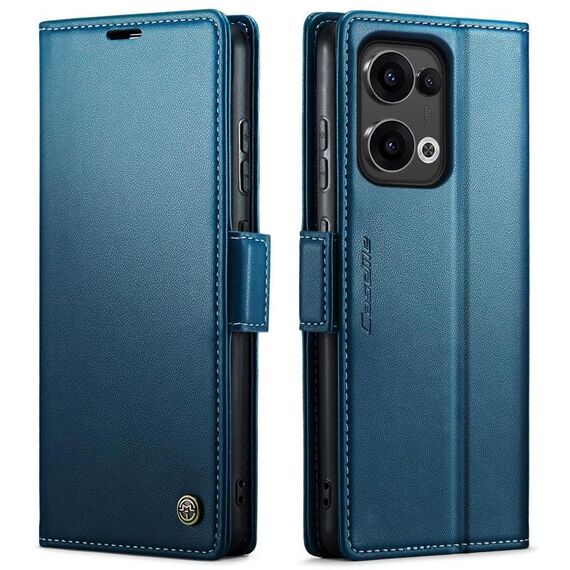 Per OPPO Reno13 CaseMe 023 Butterfly Buckle Litchi Texture RFID Anti-furto Custodia per telefono in pelle (blu)