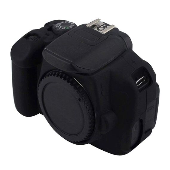 Custodia protettiva in silicone morbido PULUZ per Canon EOS 650D / 700D (nera)