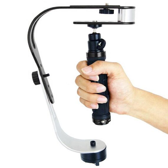 DEBO Stabilizzatore video portatile per videocamera DSLR, UF-007 (nero)