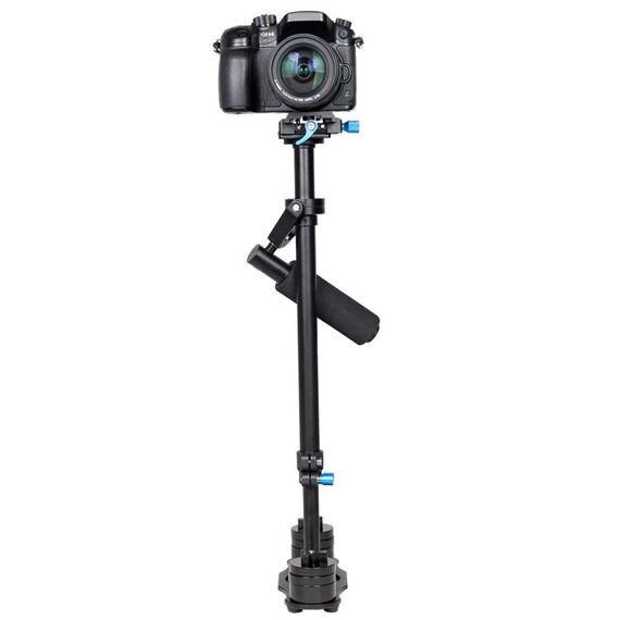 YELANGU S60L Stabilizzatore portatile in alluminio da 61 cm per fotocamera DSLR DV