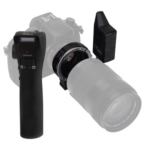 Aputure DEC LensRegain Wireless Remote Follow Focus Lens Adapter per fotocamera MFT, adattatore riduttore focale 0,75X