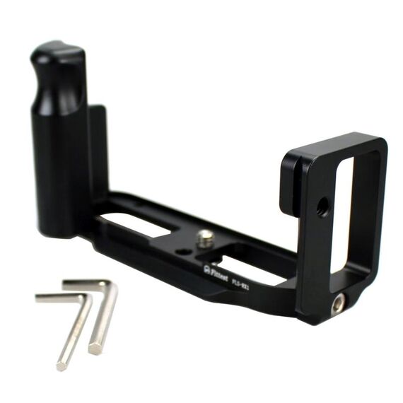 PIÙ FITTEST FLS-RX1 Supporto base per staffa a piastra a sgancio rapido verticale per Sony RX1 (nero)