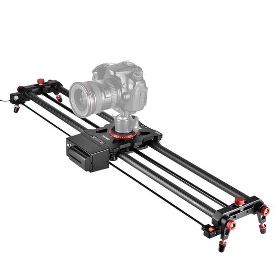 Yelangine L80TC 80cm Traccia della guida elettrica di 80cm con telecomando da 2,4 GHz per telecamere SLR / videocamere (nero)