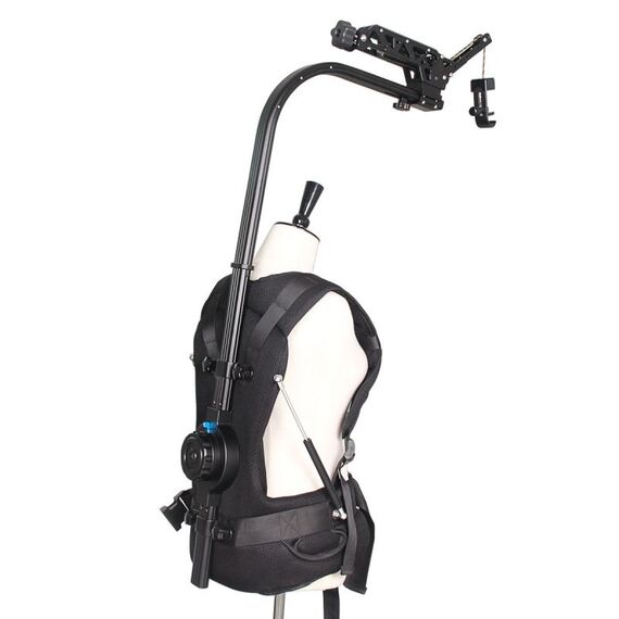 Sistema di supporto per fotocamera Stabilizer Yelang B100 con testa di smorzamento per telecamere DSLR e DV, carico: 8-18 kg (nero)