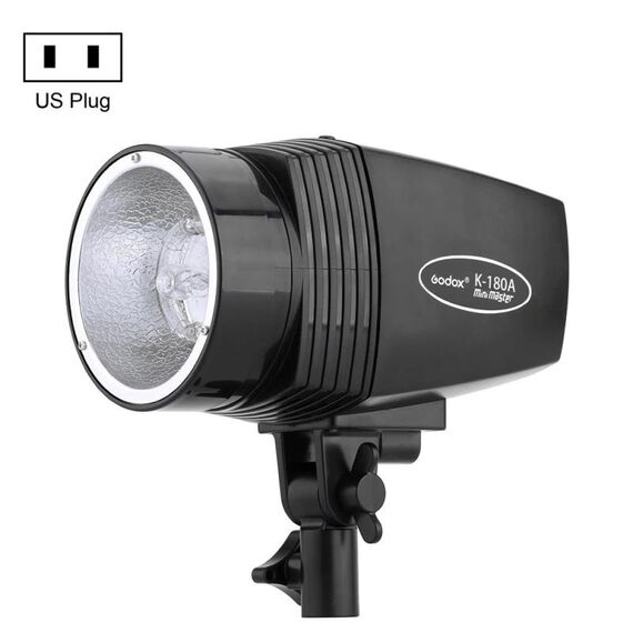 Godox K-180A Mini Master 180Ws Studio Flash Light Photo Flash Speedlight (US Plug)