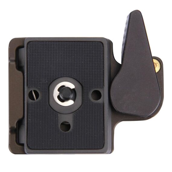 Adattatore per morsetto a sgancio rapido in lega di alluminio DBC-1 più adatto con piastra a sgancio rapido 200PL-14 per treppiede per fotocamera
