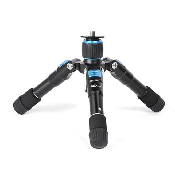 BEXIN MS08 Mini treppiedi per fotocamera da viaggio per fotocamera DSLR per smartphone