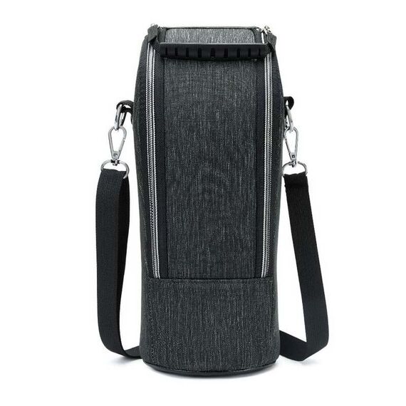 DULUDA 302 Borsa per teleobiettivo impermeabile e antiurto respiro impermeabile (grigio nero)