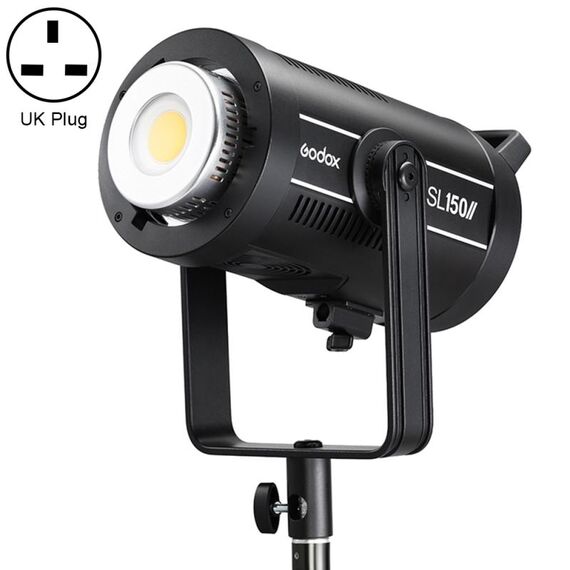 Godox SL150II 150W 5600K Luce LED per studio continua con luce video bilanciata alla luce del giorno (spina del Regno Unito)