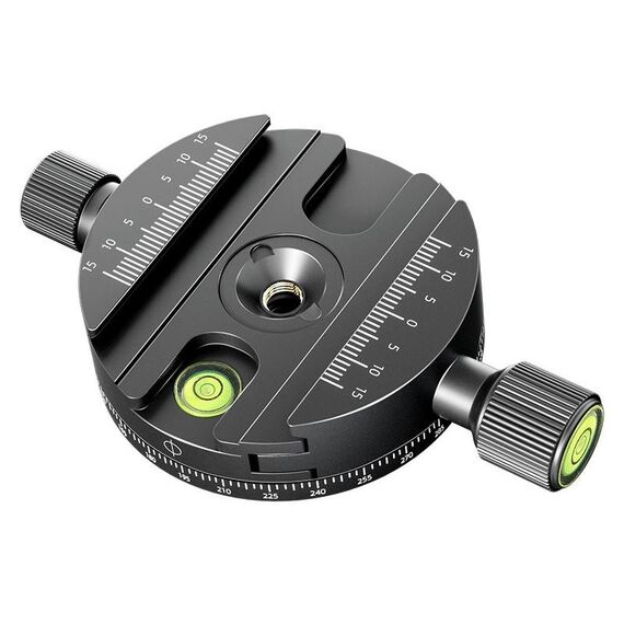 BEXIN QJ-08 Supporto per treppiede con base a morsetto a sgancio rapido panoramico rotante