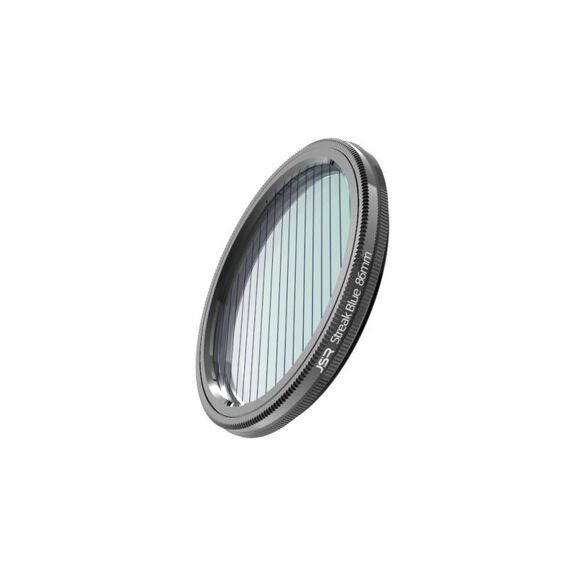 Filtro dell'obiettivo della fotocamera da disegno a stella JSR, dimensioni: 86mm (striscia blu)
