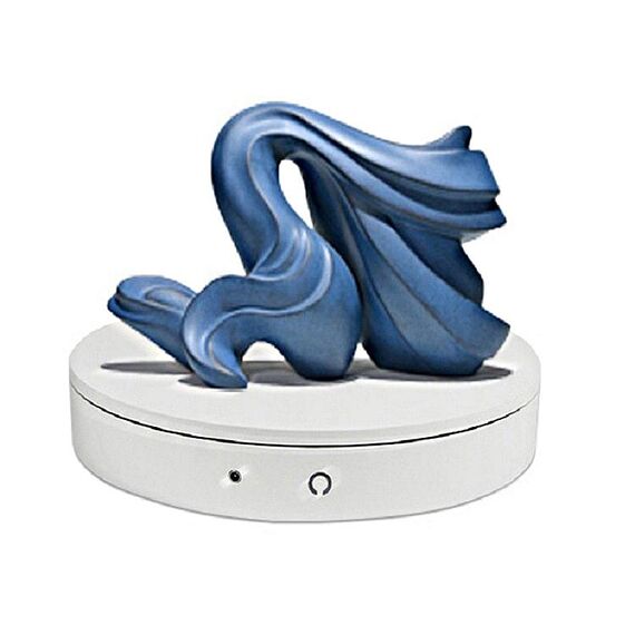 Electric Risplay rotante supporto elettrico giradischi (bianco) Specifiche del tappo: spina cinese