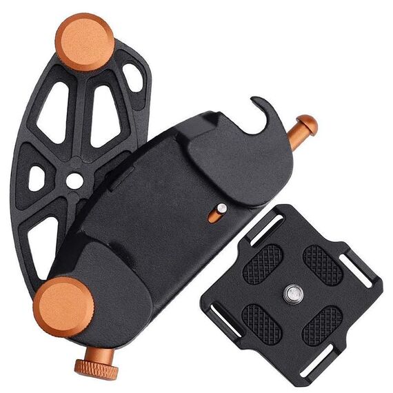 JMSUZ JMSUZ12412 Per GoPro Quick Hanging Outdoor SLR Camera Fibbia in vita (arancione)