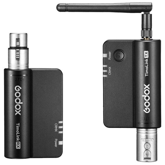 Trasmettitore e ricevitore DMX wireless Godox TimoLink TX e RX (nero)