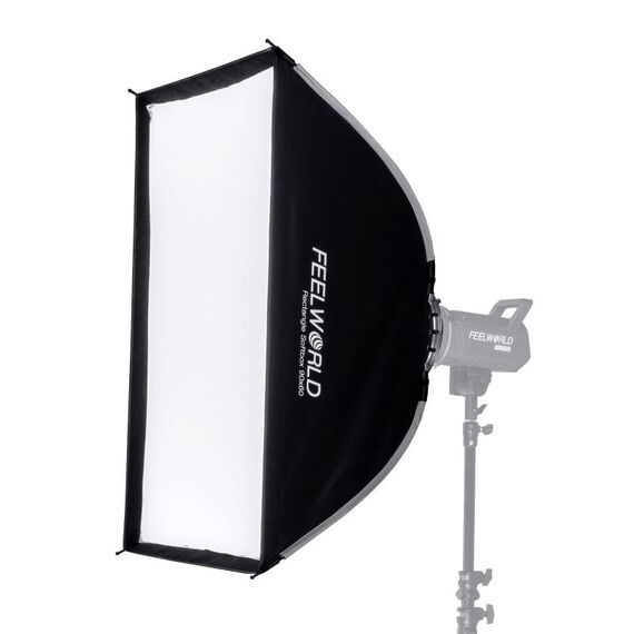 FEELWORLD FSR90 60x90cm Softbox rettangolare a sgancio rapido Bowens Mount Diffusore