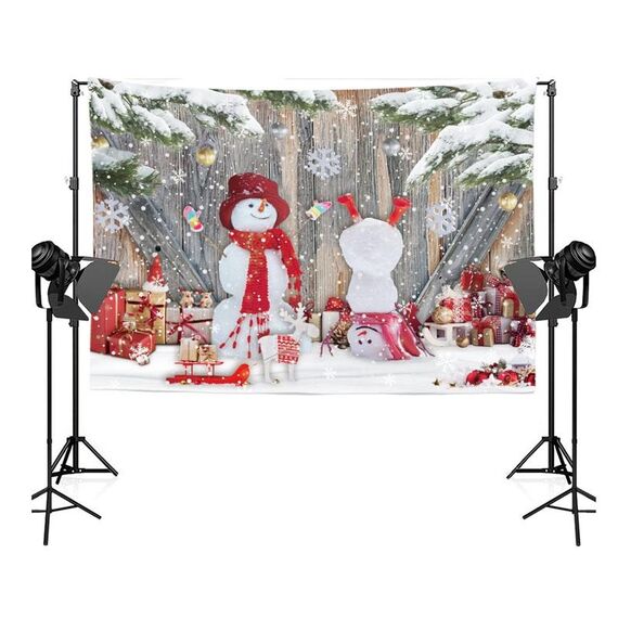 150 x 200 cm Pelle di pesca Natale Fotografia Sfondo Panno Decorazione della stanza delle feste, Stile: 12