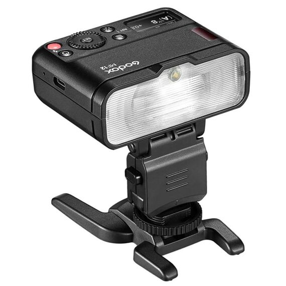 Godox MF12 Macro Flash 2.4 GHz Luce di controllo wireless (nero)