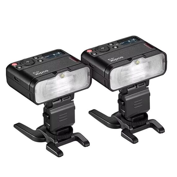 Godox MF12-K2 Macro Flash Kit 2 luci 2,4 GHz Luce di controllo wireless (nero)