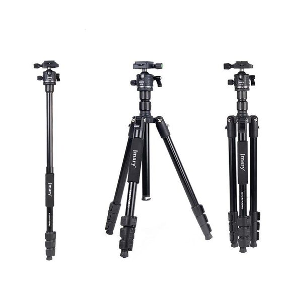 JMARY KT285+NB40 Supporto per fotocamera staccabile con treppiede monopiede per fotografia in live streaming