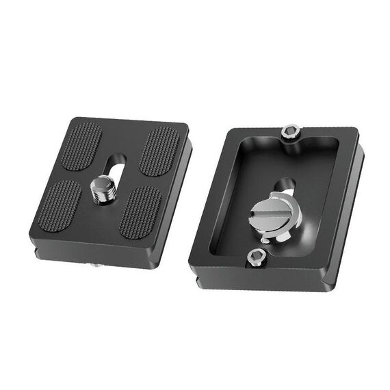 BEXIN PU-50C per fotocamera reflex tipo Arca Piastra a sgancio rapido in PU Piastra a sgancio rapido con testa a sfera CNC in lega di alluminio