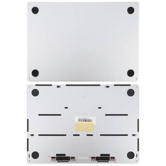 Per MacBook Air 13.6 pollici A3113 2024 EMC8611 Computer Case Bottom Cover (Argento)