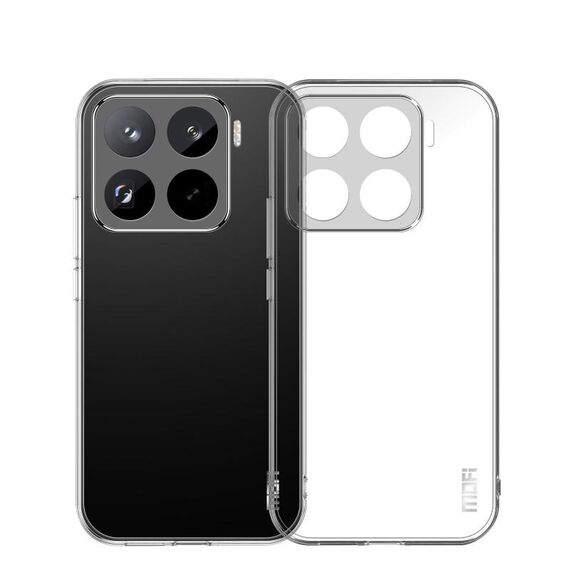 Per Xiaomi 15 Pro MOFI Ming Series Custodia per telefono in TPU ultra sottile (trasparente)