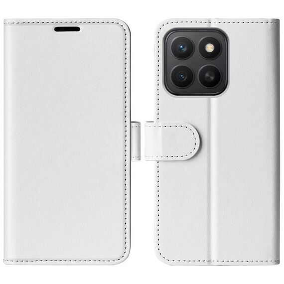 Per Honor X8c 4G R64 Texture Custodia in pelle orizzontale Flip Phone (bianco)