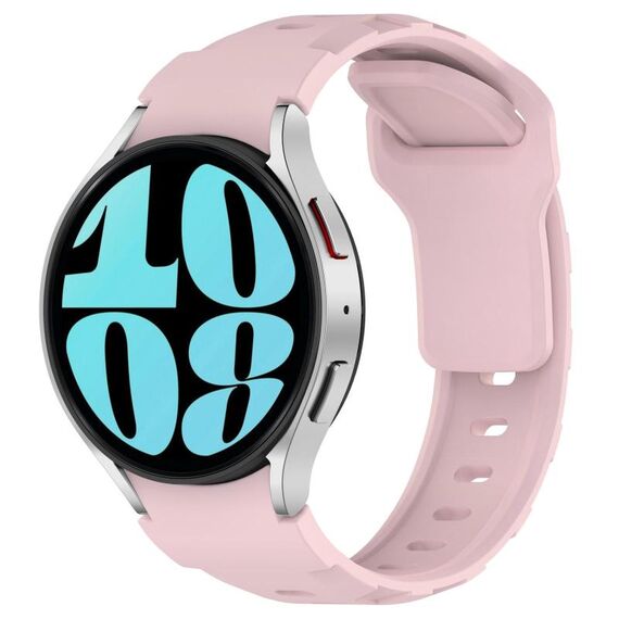 Per Samsung Galaxy Watch 5 Pro / 6 / 7 Kalebol Armor cinturino in silicone (rosa)