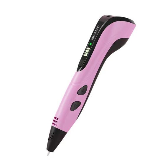 Penna per stampa 3D Bambini Istruzione Disegno Fai da te Doodle Disegno stereoscopico Penna 3D (Rosa)