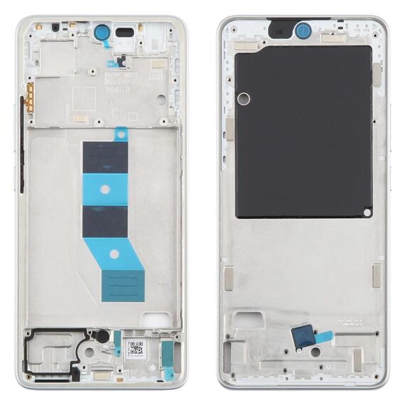 Per Xiaomi Redmi Note 14 4G Cornice centrale originale (argento)
