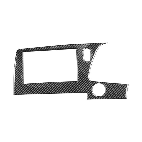 Adesivo per cornice dello schermo di controllo centrale per Chevrolet Corvette C8 con guida a destra (nero)