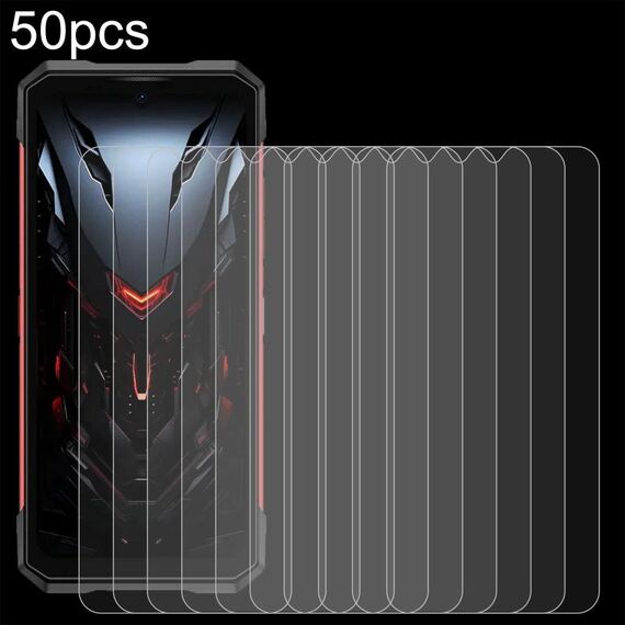 Per DOOGEE S200 Plus 50 pezzi 0,26 mm 9H 2,5D Pellicola in vetro temperato