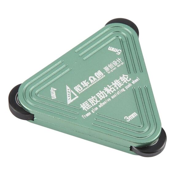 XHZC Telaio intermedio impermeabile adesivo Assist Push con ruota ausiliaria da 3/4/5 mm