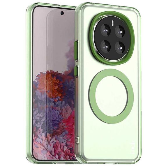 Custodia antiurto MagSafe per telefono della serie Candy IMAK per Honor Magic7 (verde)