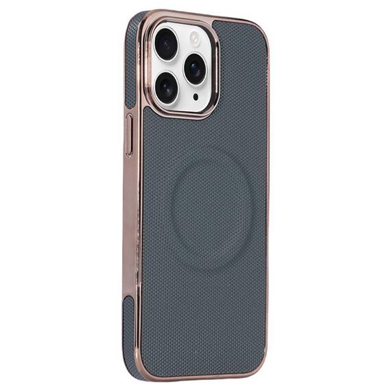 Per iPhone 11 Pro Custodia per telefono MagSafe in pelle con adesivo laterale morbido galvanizzato (verde scuro)