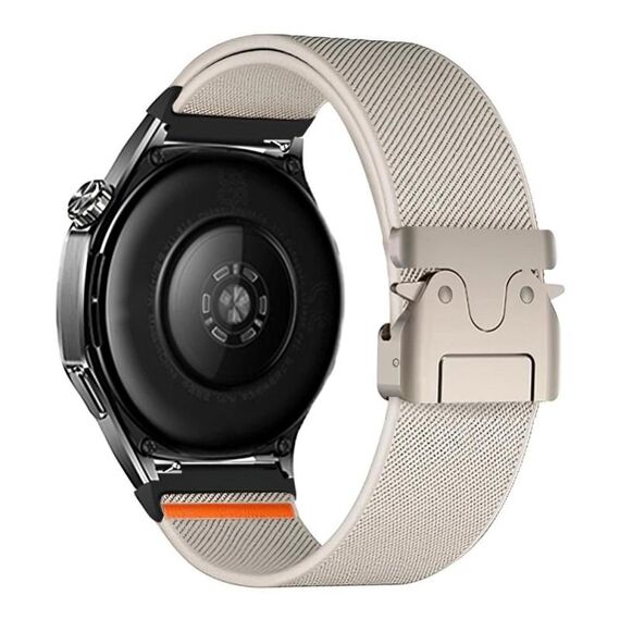 Cinturino per orologio in nylon elastico con fibbia a paracadute da 20 mm (Starlight)
