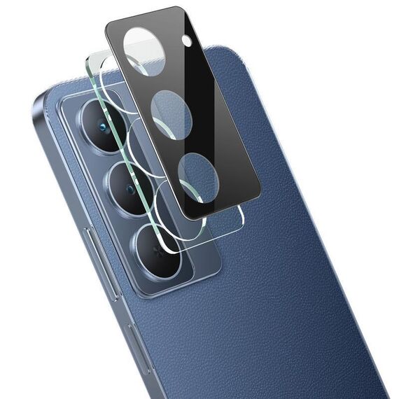 Per Realme P3x 5G IMAK Pellicola in vetro per obiettivo fotocamera posteriore Versione nera