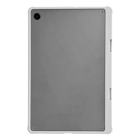 Per Samsung Galaxy Tab A9+ X210 Custodia per tablet PC in acrilico satinato con slot per penna (bianco)