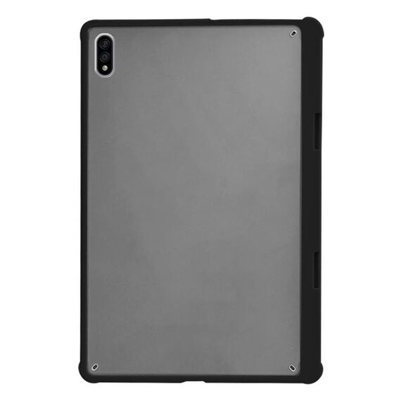 Per Samsung Galaxy Tab S7+ T970 Custodia per tablet PC in acrilico satinato con slot per penna (nero)