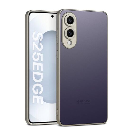 Per Samsung Galaxy S25 Edge 5G GKK Skin Feel PC Hybrid TPU Custodia per telefono (Titanio Viola)