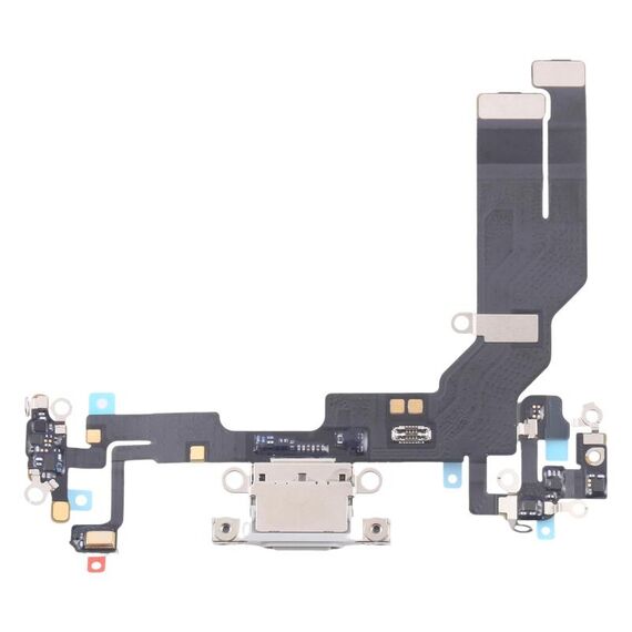 Per iPhone 16e Cavo flessibile per porta di ricarica (grigio)