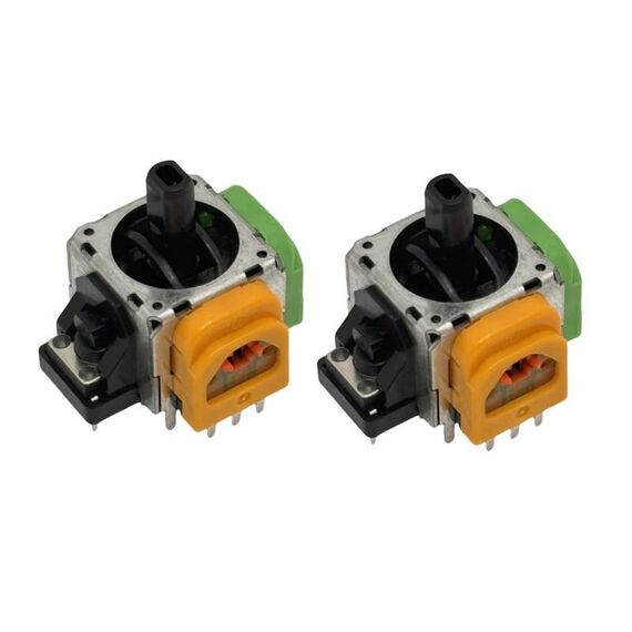 2 pezzi per accessori per joystick elettromagnetici IC Rocker Hall regolabili ad alta precisione per PS4