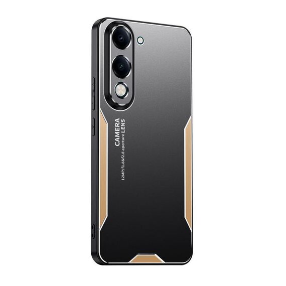 Custodia in metallo ibrida TPU per vivo Y29s 5G Blade Series (oro)
