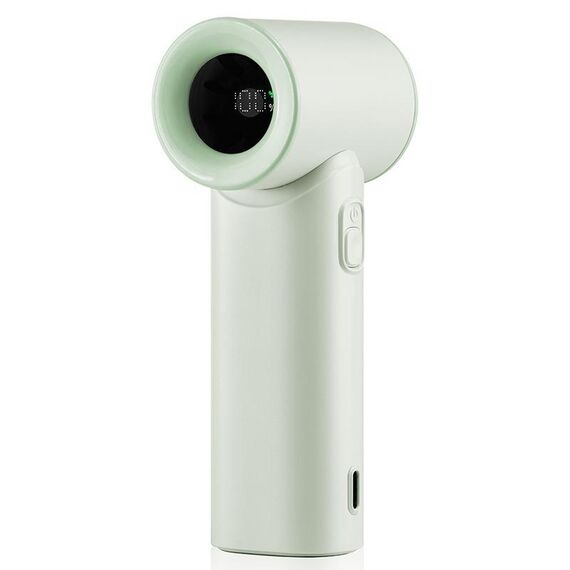 Ventilatore portatile ad alta velocità con display digitale N610 (verde)