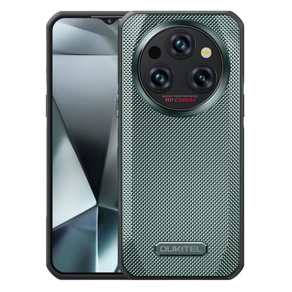 [Magazzino HK] Oukitel WP35 Pro 5G Rugged Phone, 12 GB + 512 GB, 6,6 pollici Android 14 MediaTek Dimensity 6300 Octa Core, NFC, OTG, Rete: 5G (verde)