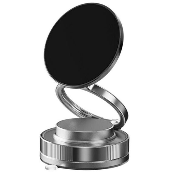 Supporto per telefono da auto multifunzionale per uso domestico T28 Supporto magnetico per aspirazione a vuoto da tavolo (nero)